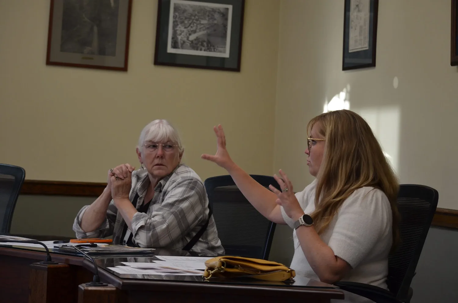 Committee considers Mill Brook Crossing sign ideas