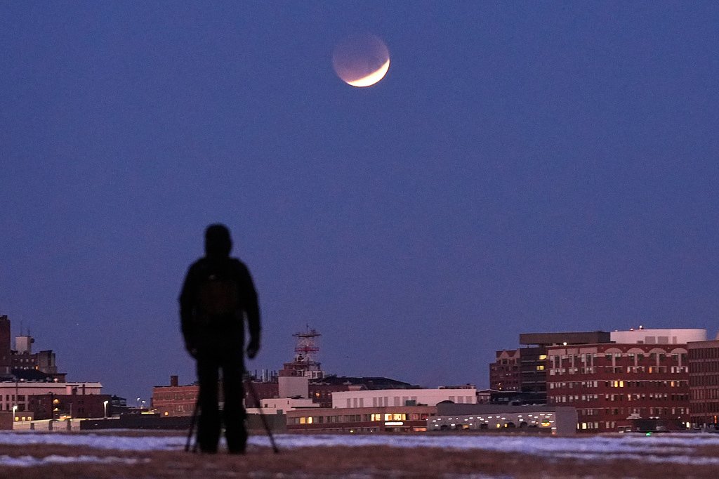 Near-total lunar eclipse is coming up with the Americas in prime position