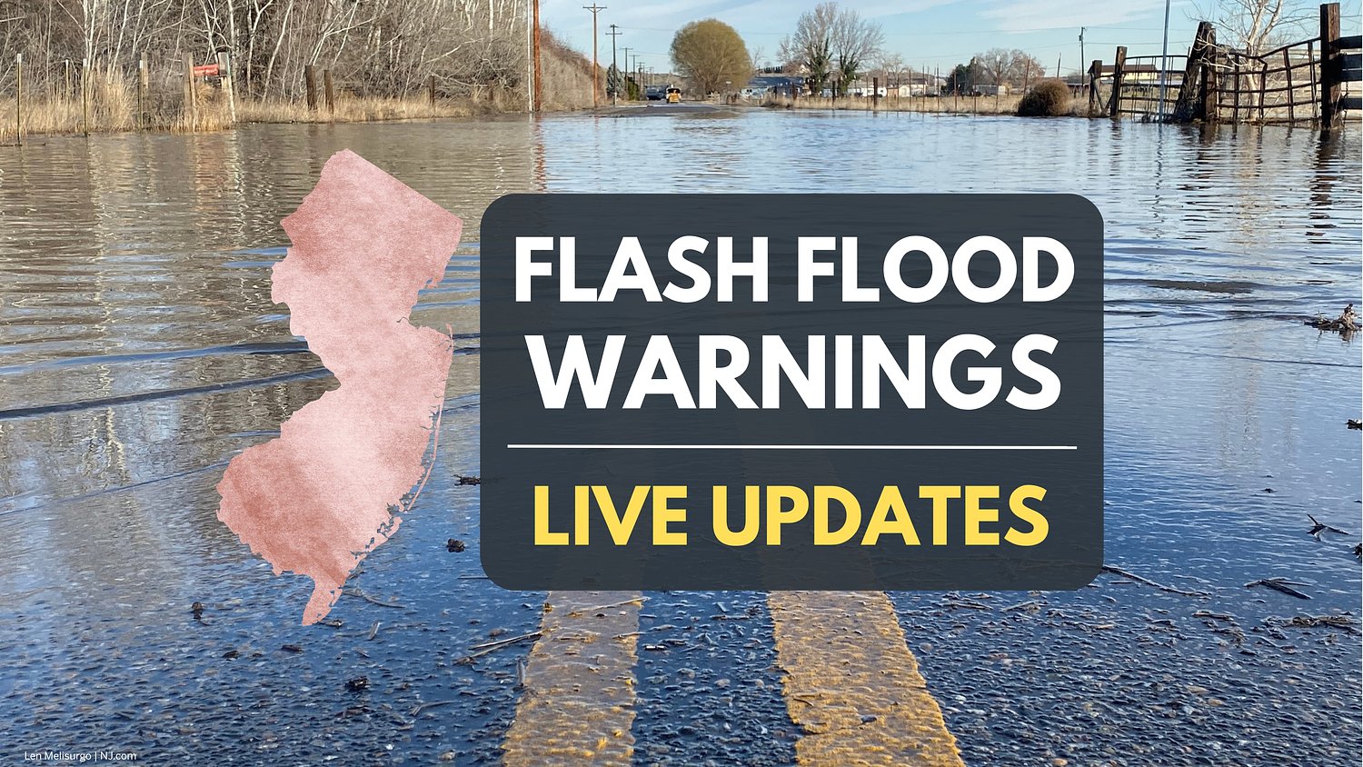 N.J. weather: Flash flood warnings issued as heavy rain, strong thunderstorms soak region