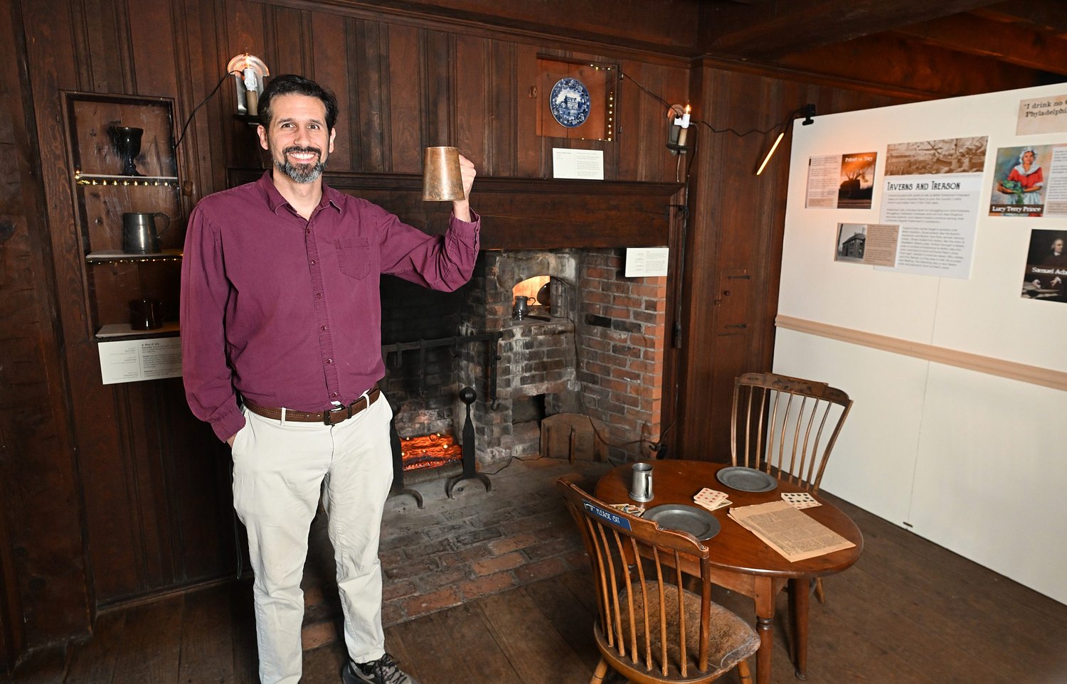 Drafting the past: Memorial Hall Museum taps into the liquid history of Massachusetts