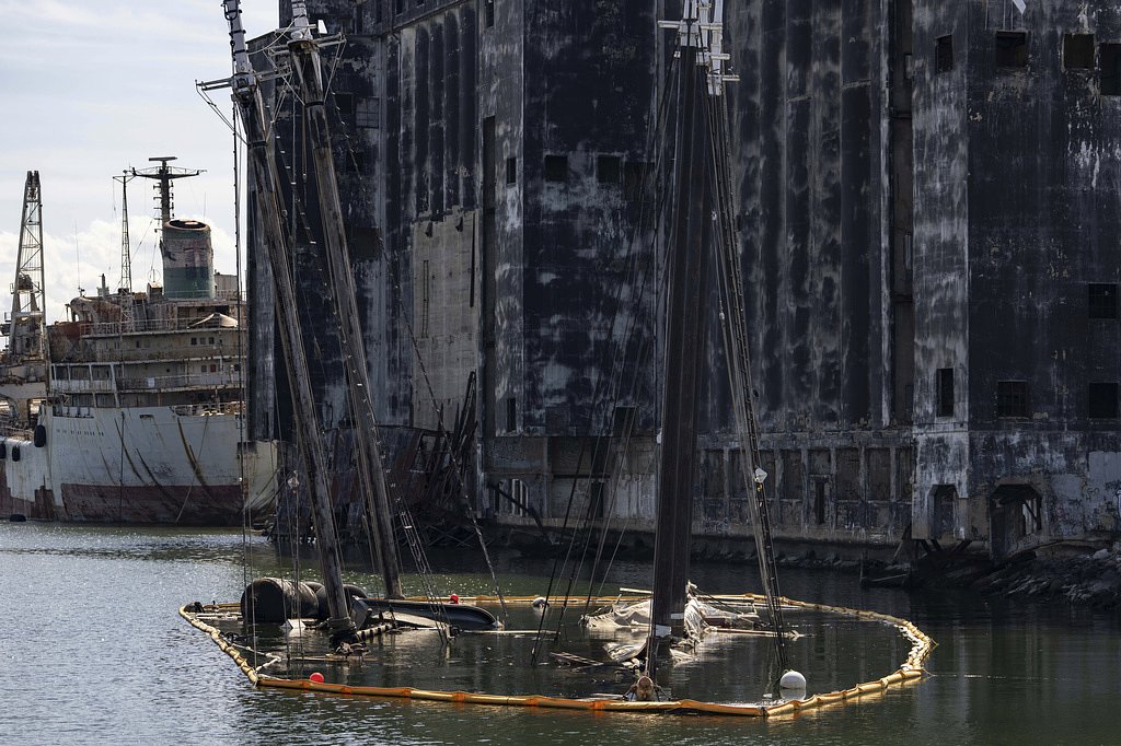 Schooners that graced a Maine-themed quarter or hosted Cousteau rest at the bottom of a NYC canal