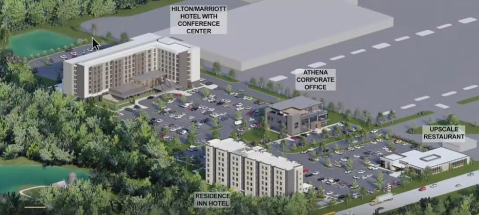 Athena Hospitality proposes $100M mixed-use hotel development in Florence
