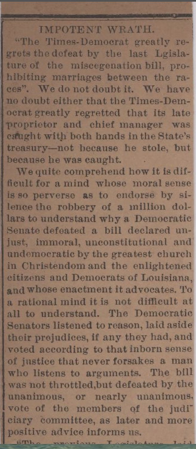 The Crusader was the only Black daily newspaper in the US in the 1890s