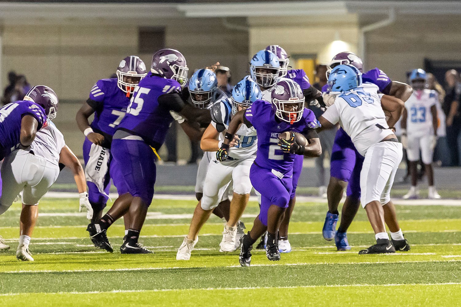 Parker defense dominates James Clemens, running game leads offense