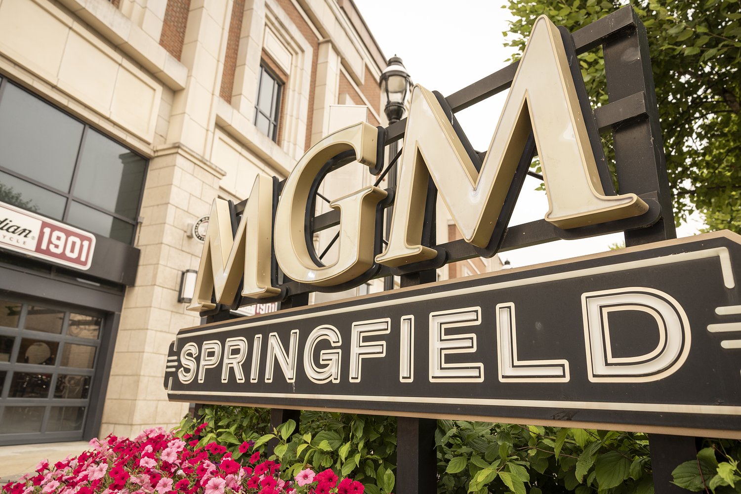MGM Springfield gross monthly gambling revenue falls from year before