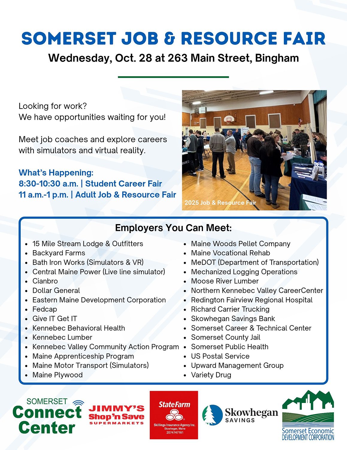 2nd Annual Somerset Job and Resource Fair Wednesday