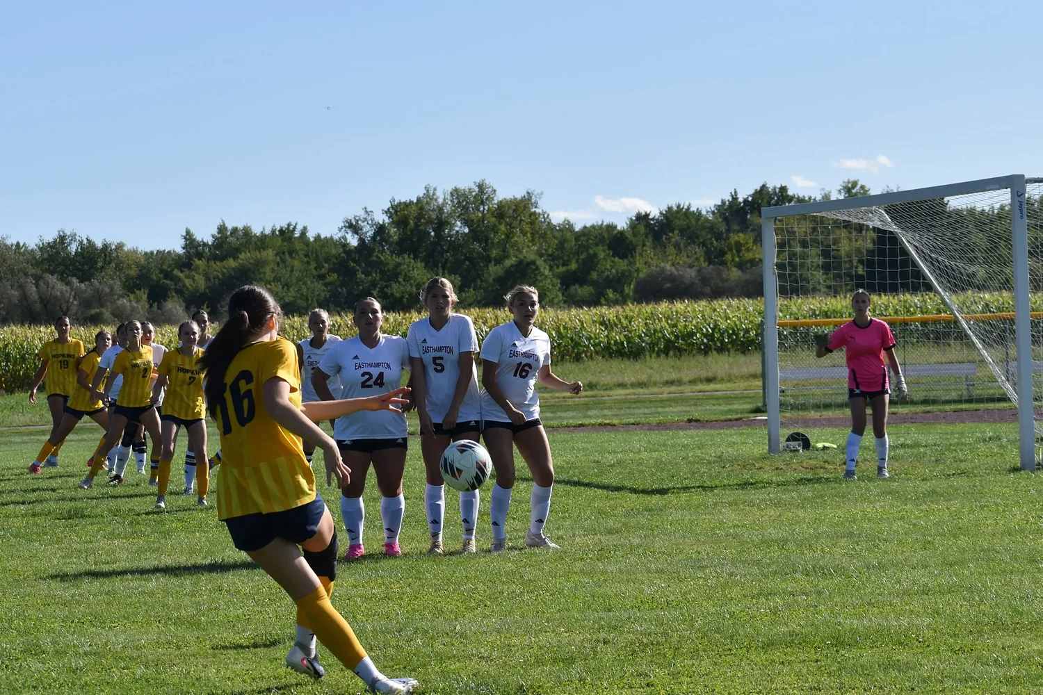 H.S. Roundup: Hopkins girls soccer completes second-half comeback to stun  Easthampton, 5-4