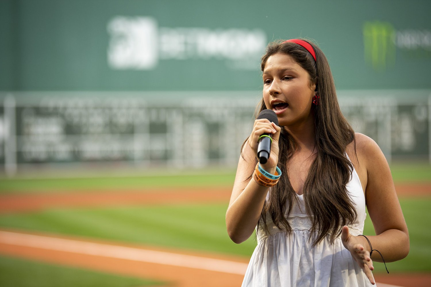 A pitch-perfect performance: Florence teen knocks it out of the park at Fenway