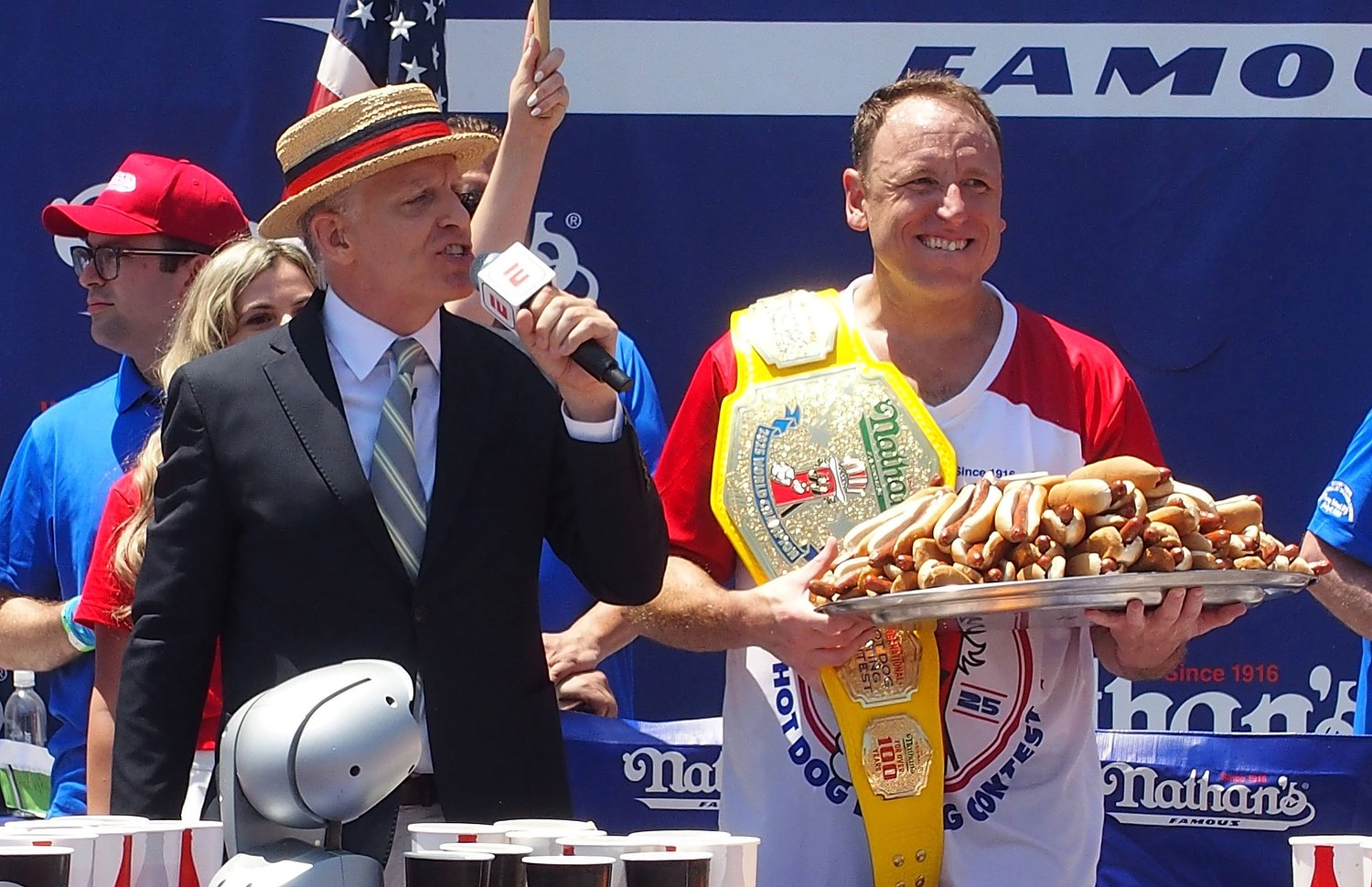Where to watch Nathan’s Hot Dog Eating Contest for free today