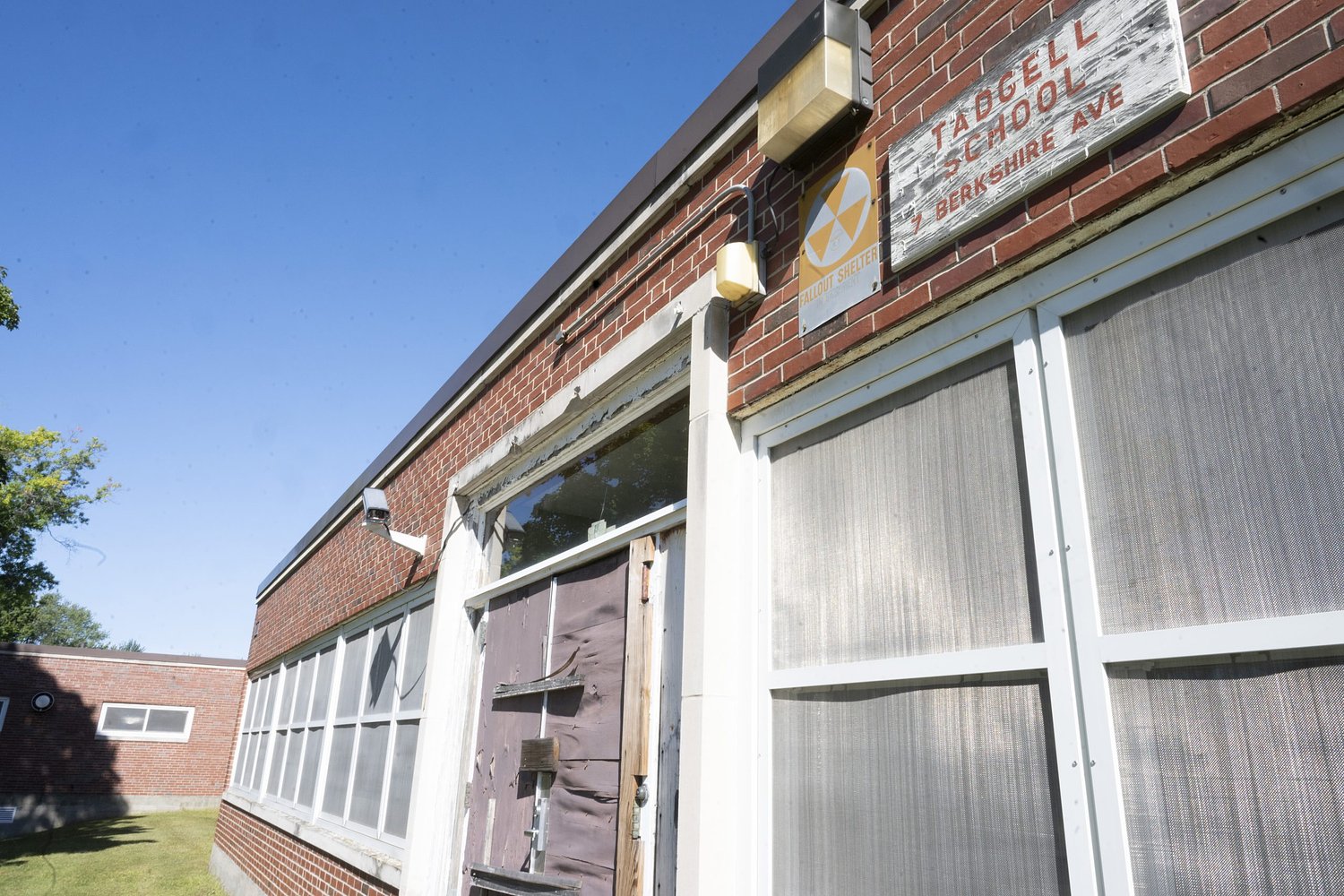 Town hits pause on $1M grant for Tadgell School redevelopment