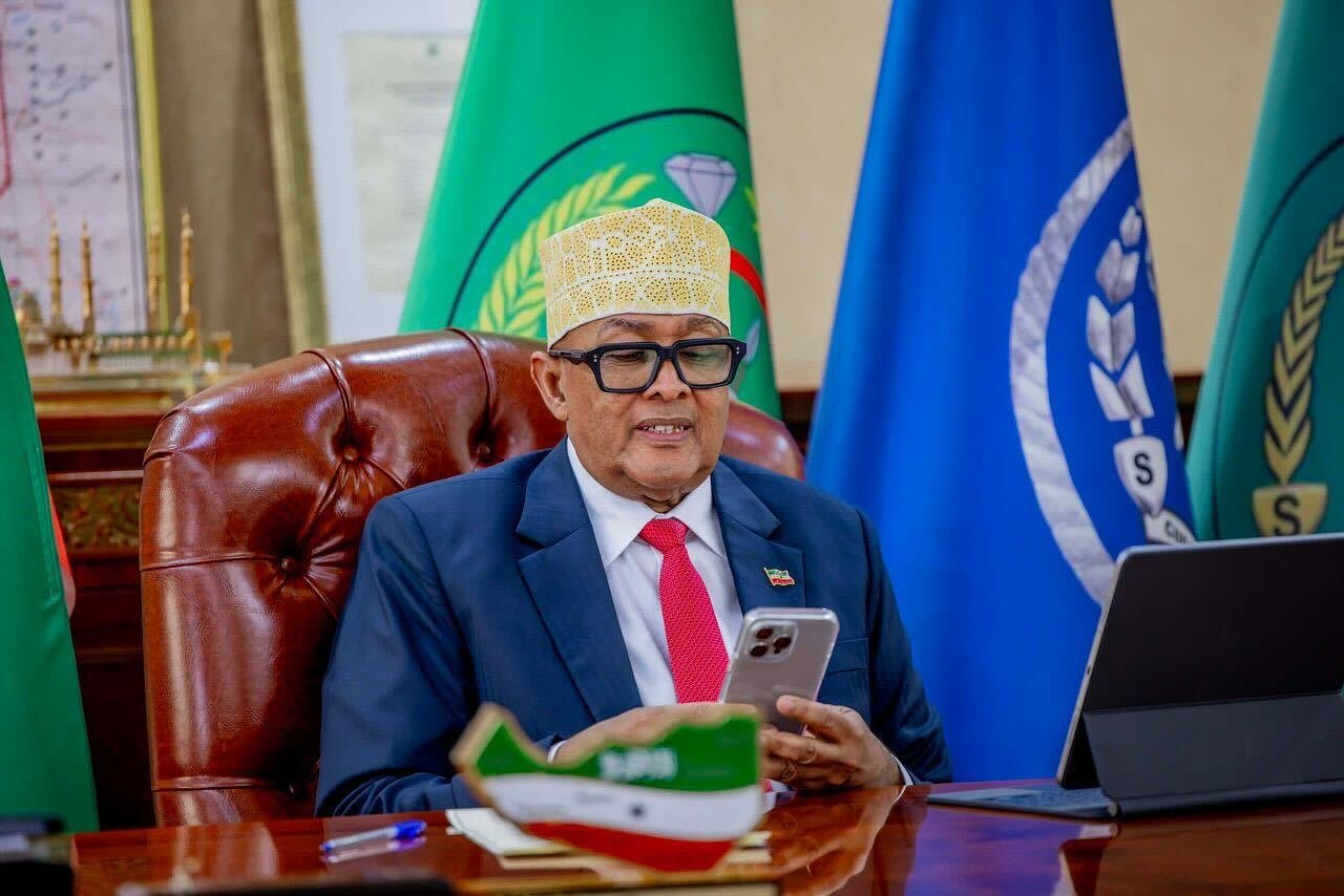 Somaliland president discusses expanded military cooperation with U.S. officials
