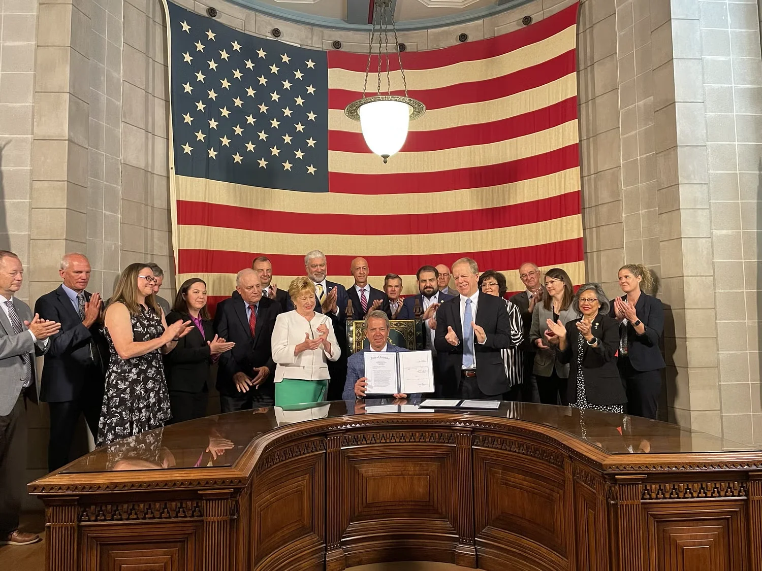 As budget shortfall looms, Gov. Pillen installs allies on board meant to keep politics out of budget forecast