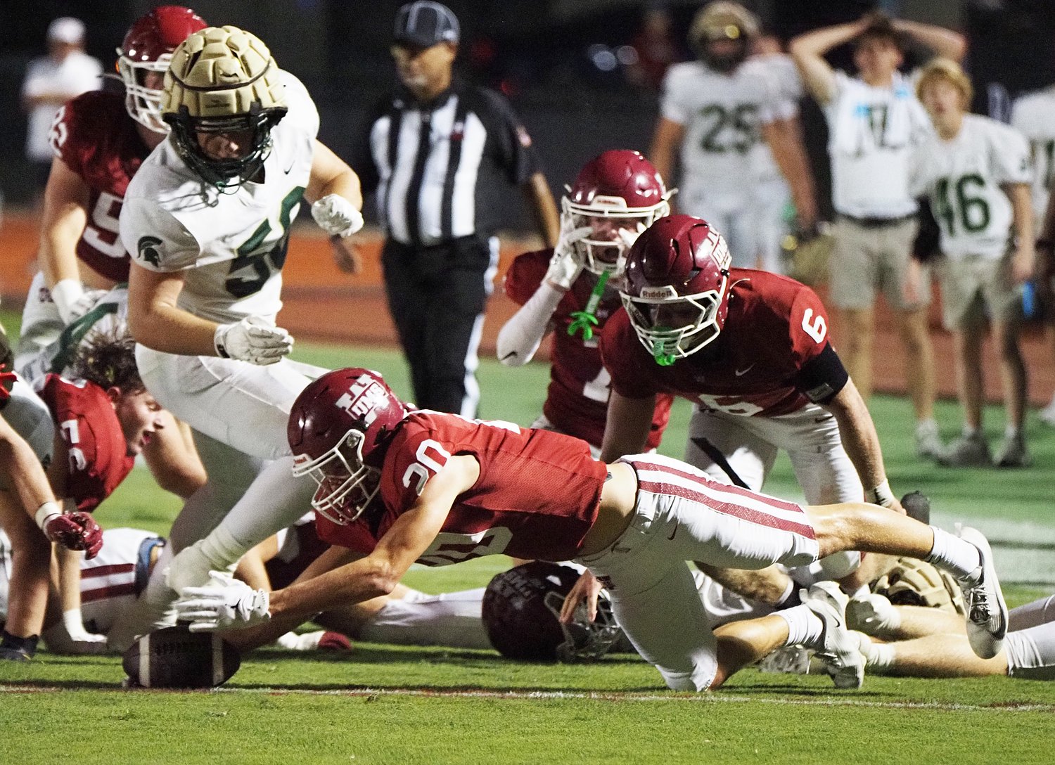 Memorable goal-line stand leads UMS-Wright to win