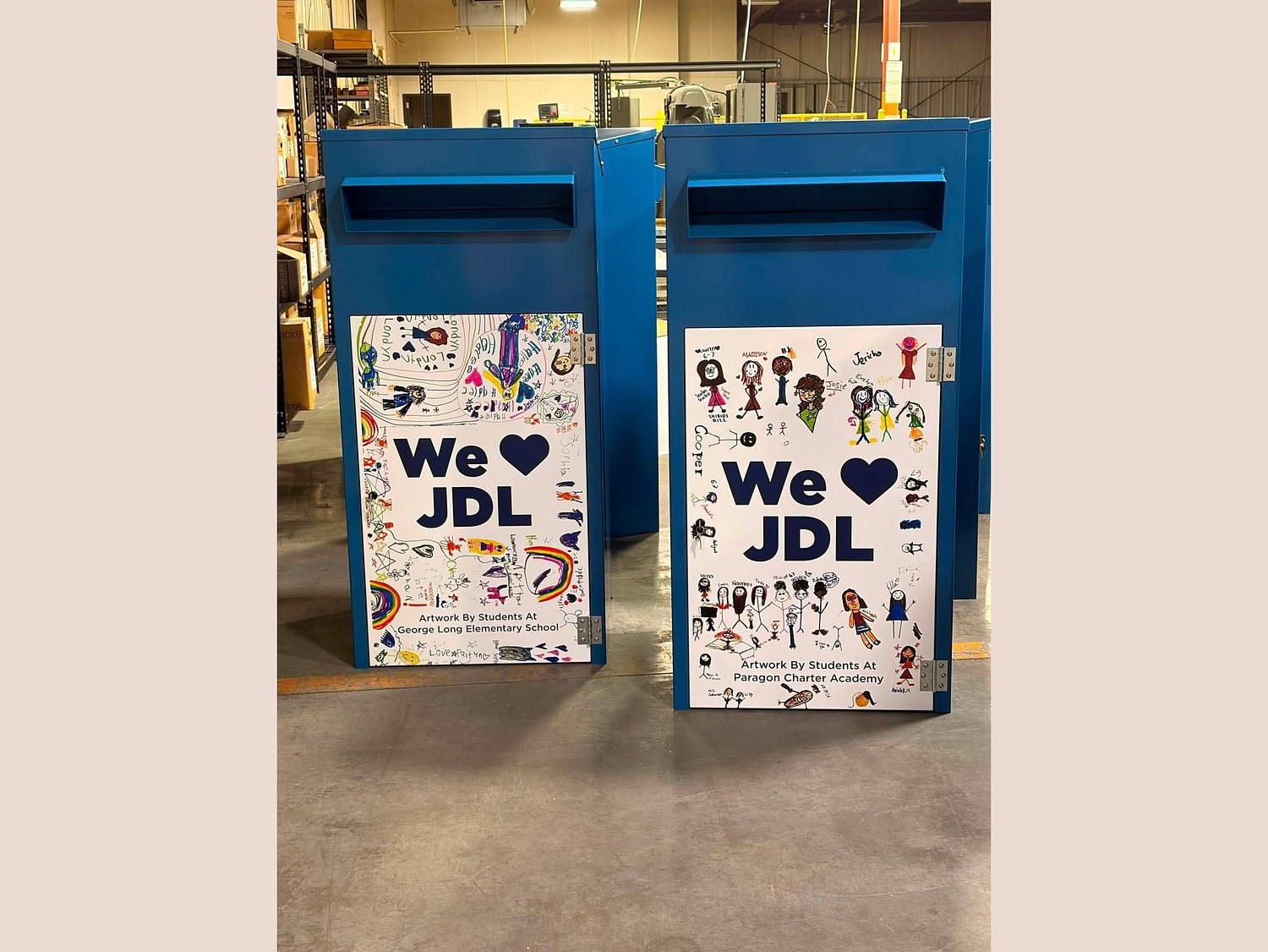 Jackson District Library unveils new book drops designed by local students