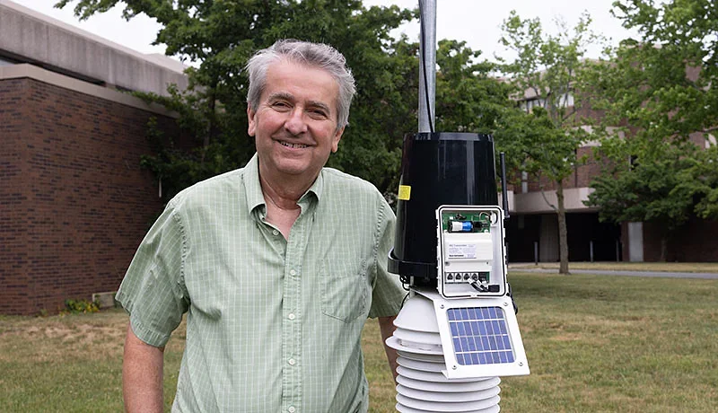 Five minutes with retiring New Jersey State Climatologist Dave Robinson