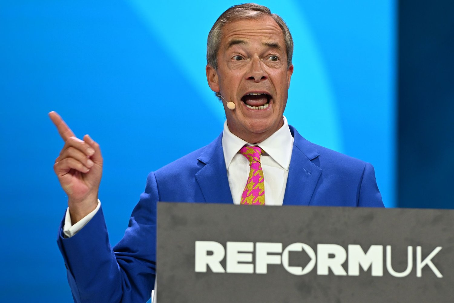 Prosecutor says man charged in killing of British ex-politician tried to break into Farage's home