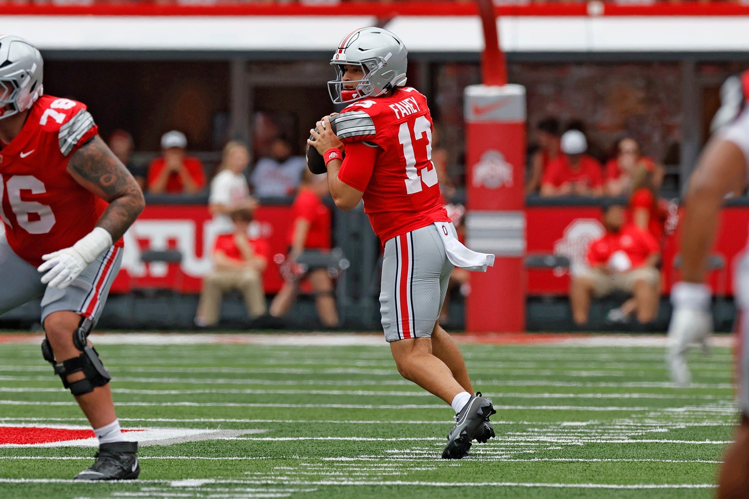 Ohio State football to start freshman Luke Fahey at quarterback vs. USC: Source