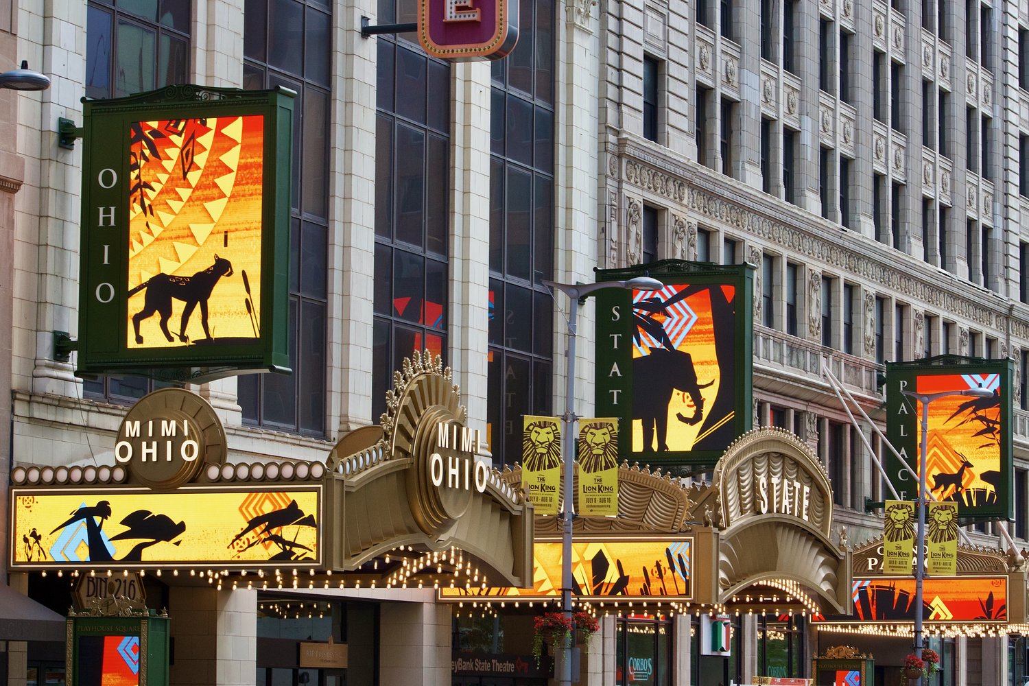 Cleveland Institute of Art, Playhouse Square team up to light up theater district during ‘The Lion King’ run