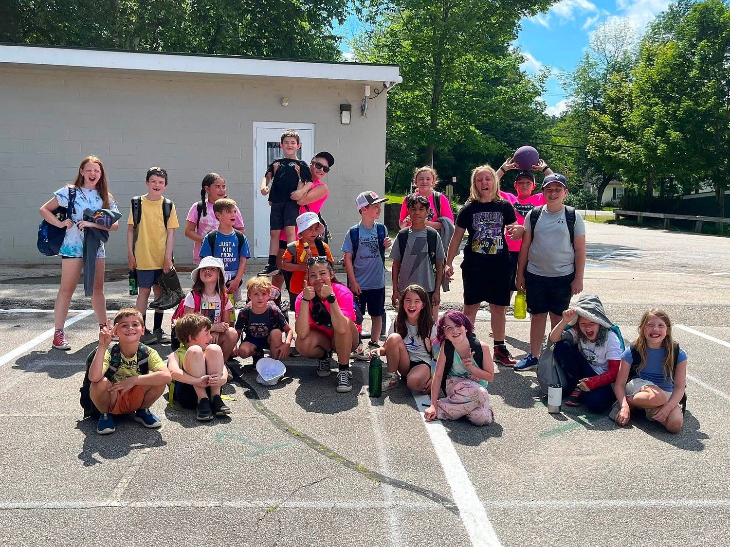 Jaffrey recreation department campers enjoy summer activities.
