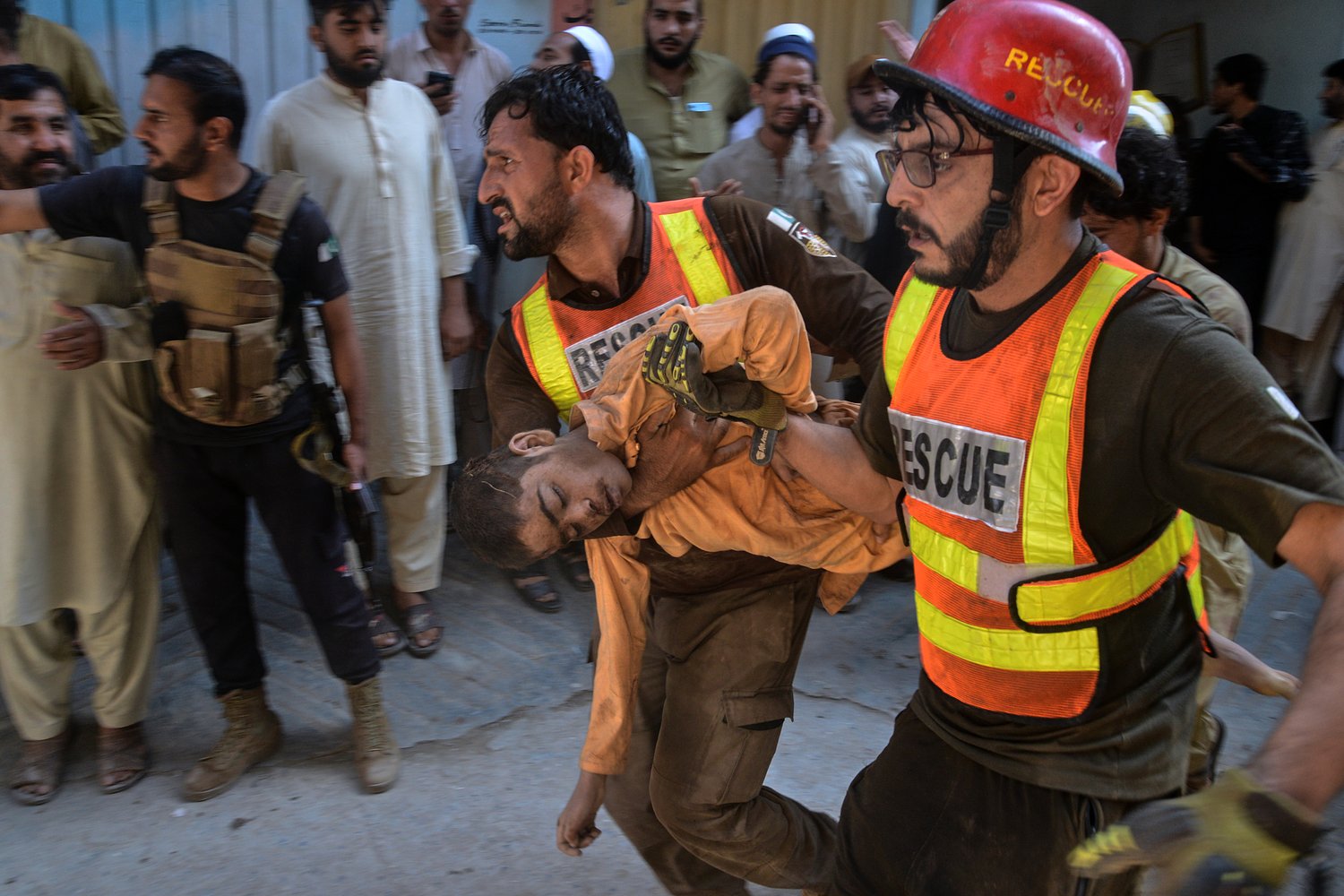 Investigators cite cause after at least 28 students die in Pakistan school roof collapse