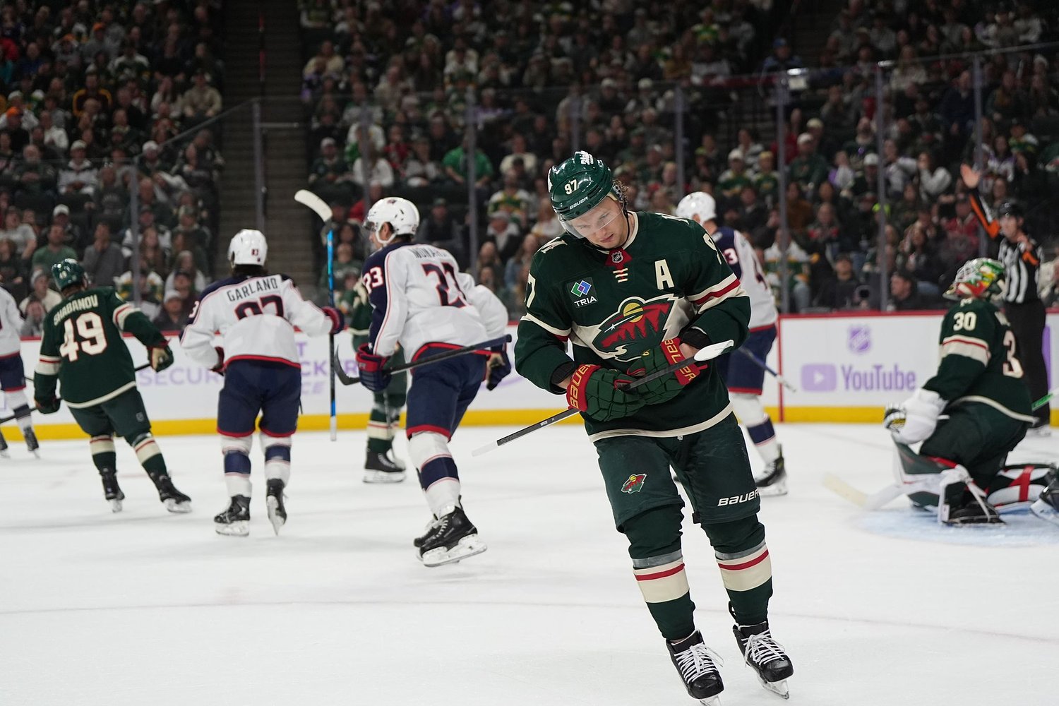 Kaprizov’s NHL-leading 10th goal lifts Wild past Blue Jackets