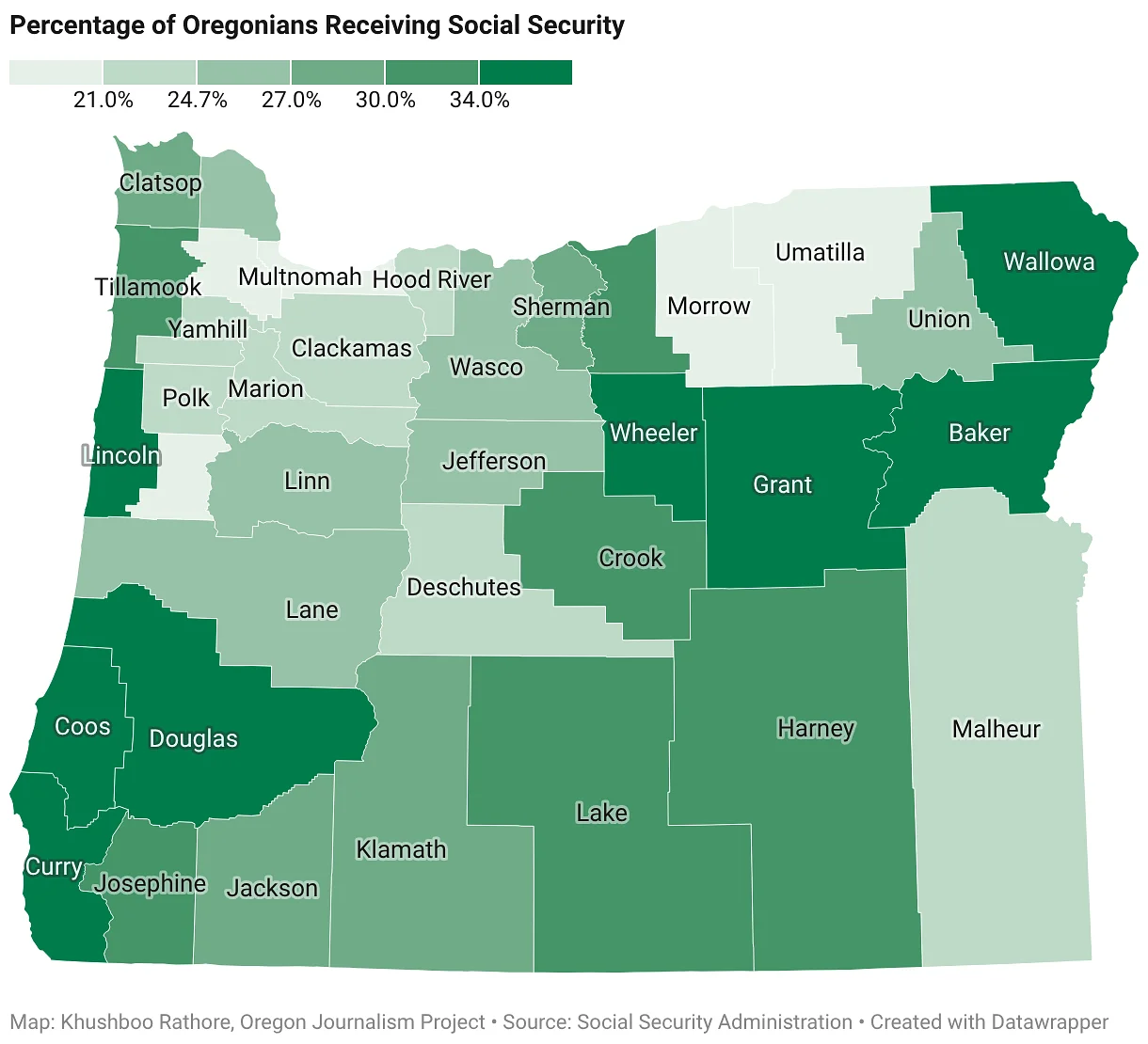 Social Security cost-of-living bump helps, but possible future cuts would hurt Oregon economy