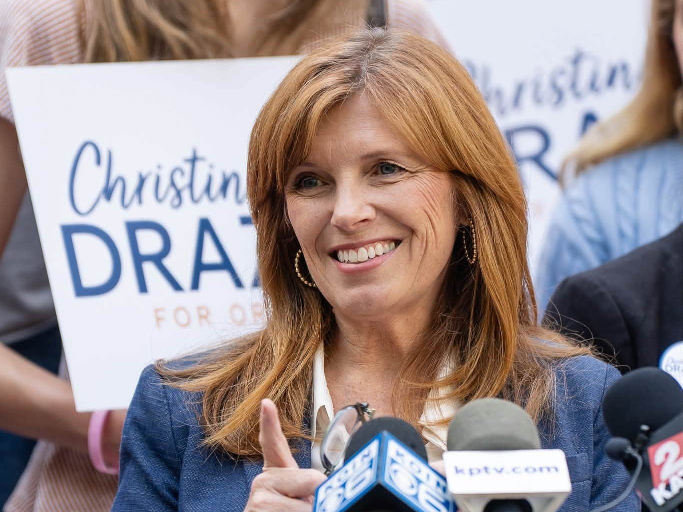 Race for Oregon governor a toss up, as poll shows Drazan with slim lead over Kotek