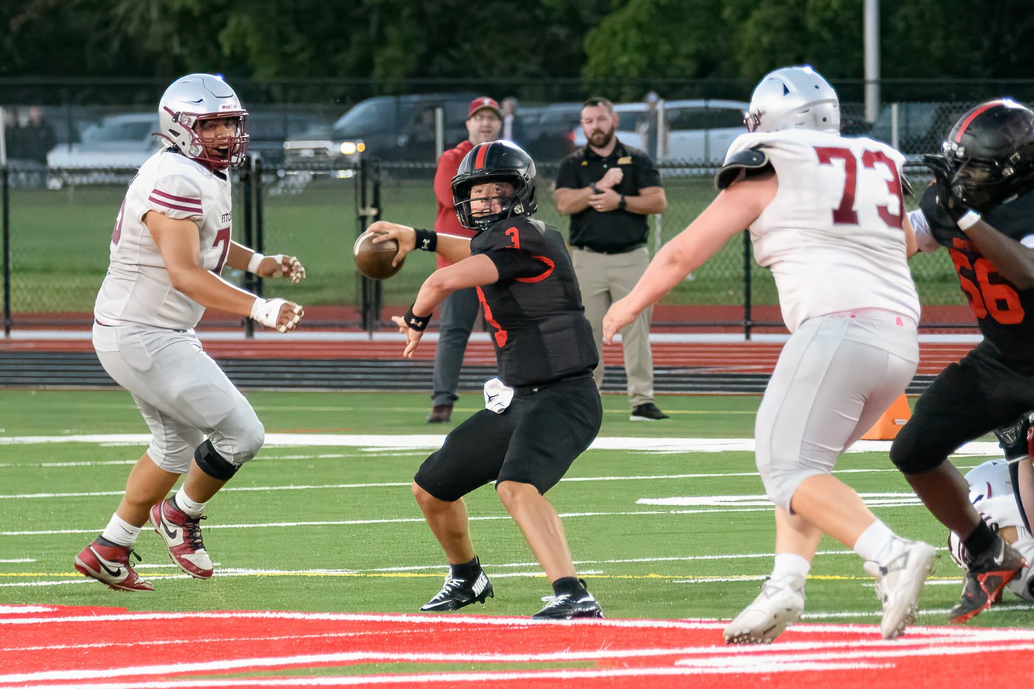 Aiden Purdy, Westfield offense light up new stadium in season-opening rout of Fitchburg