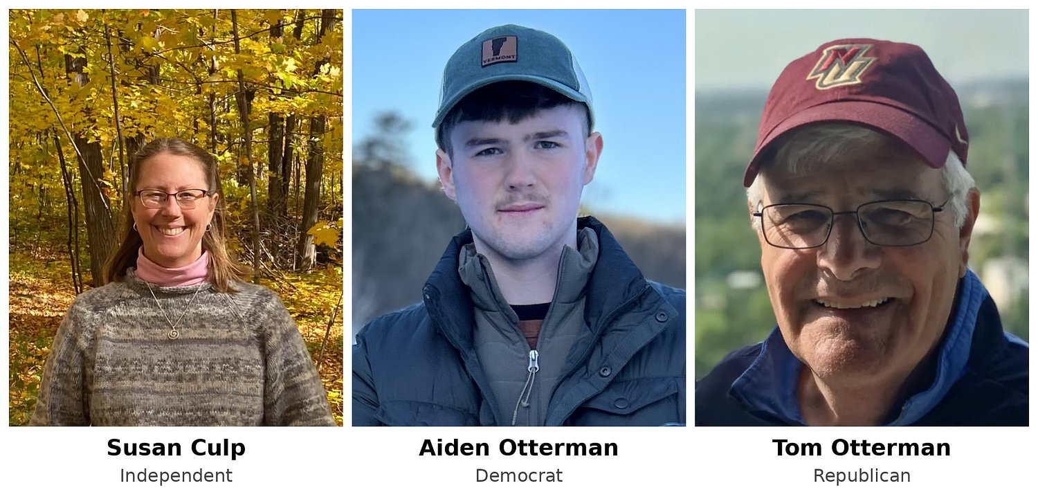 One in Newbury and two in Topsham vie for Orange-Caledonia seat