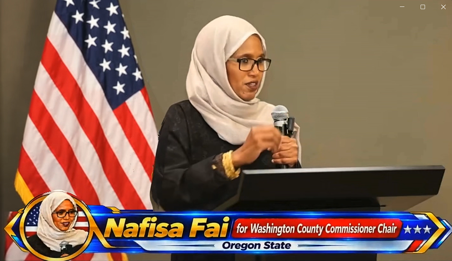 Altered video of Oregon county commissioner candidate goes viral nationwide
