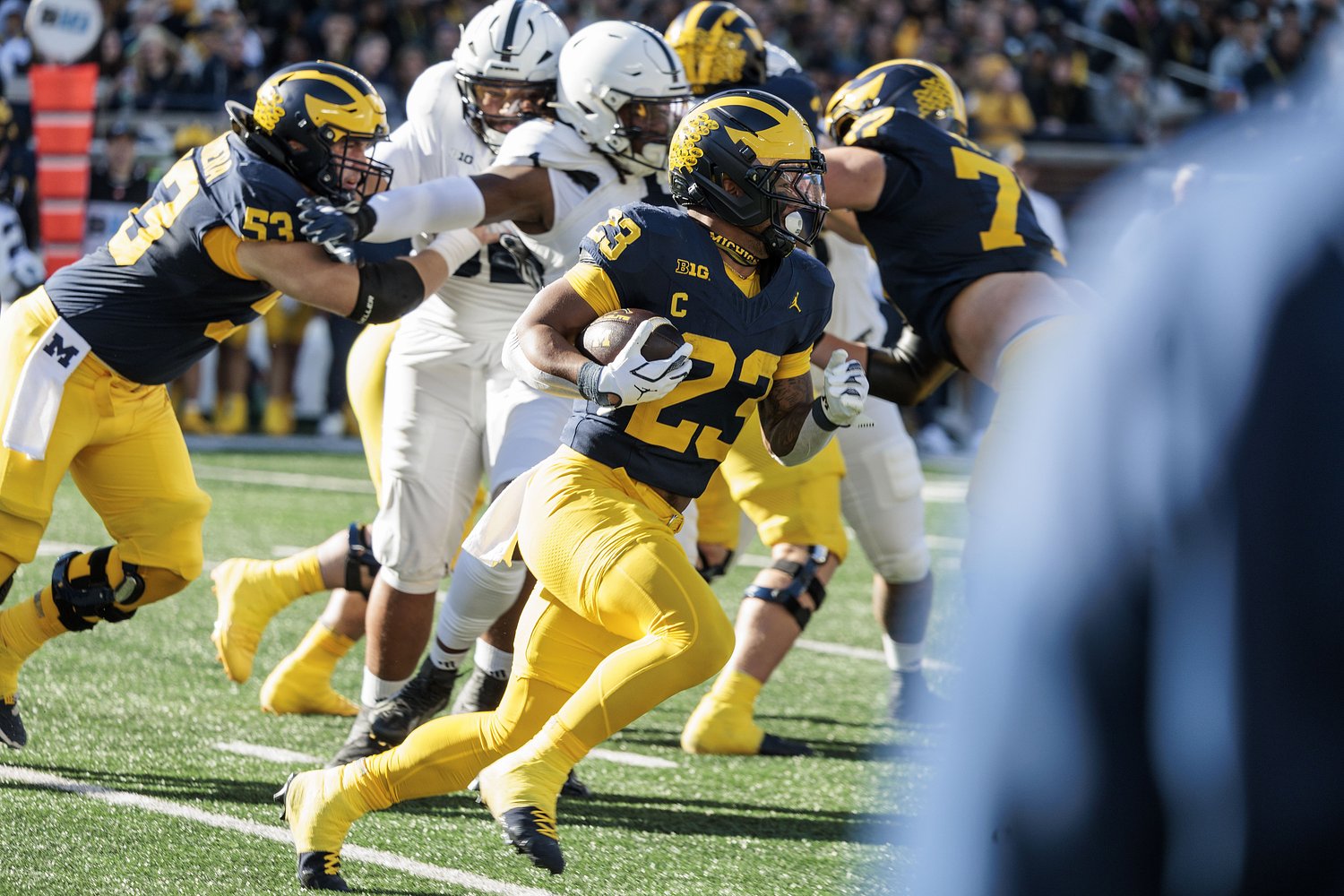 The situation is improving for Michigan’s running backs. Can they capitalize?