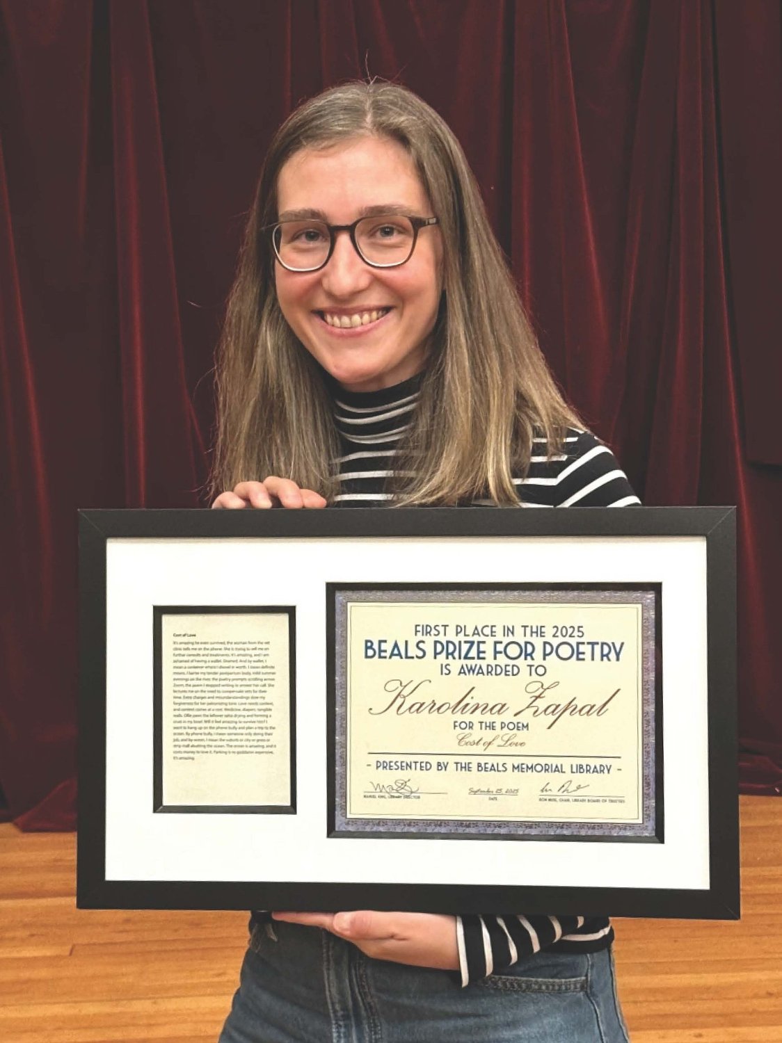Beals Prize for Poetry submissions being accepted through Aug. 14