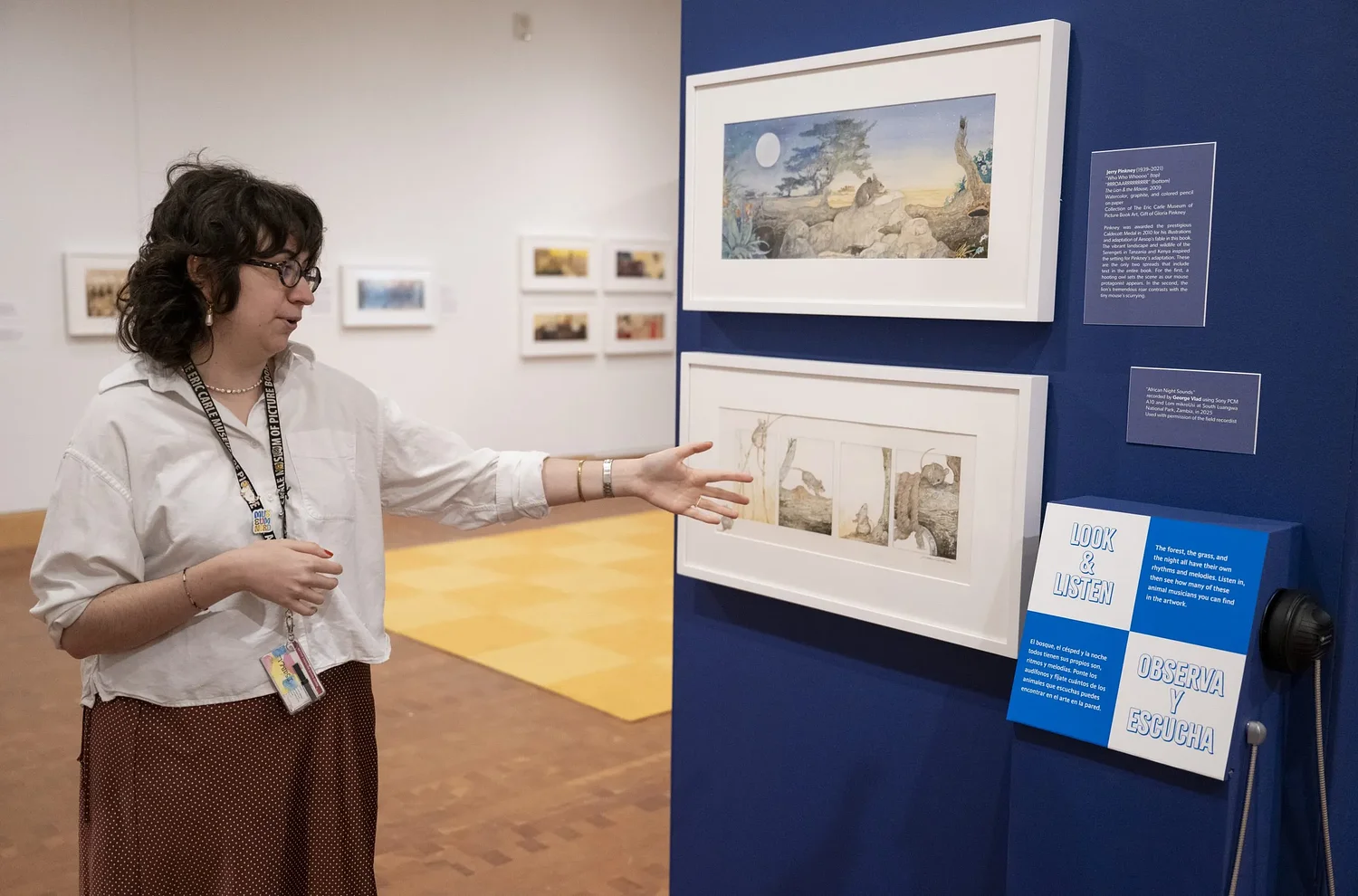 Illustrating the rhythm: The Eric Carle Museum of Picture Book Art displays the visual symphony of Jerry Pinkney