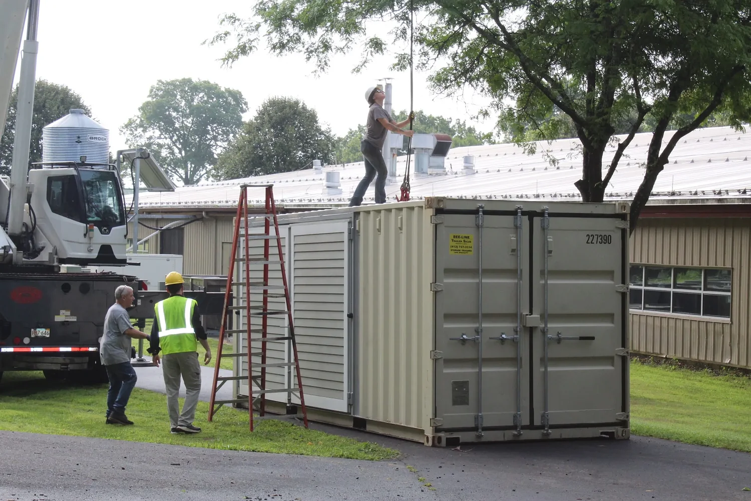 GCC to train weatherization technicians using modified shipping containers