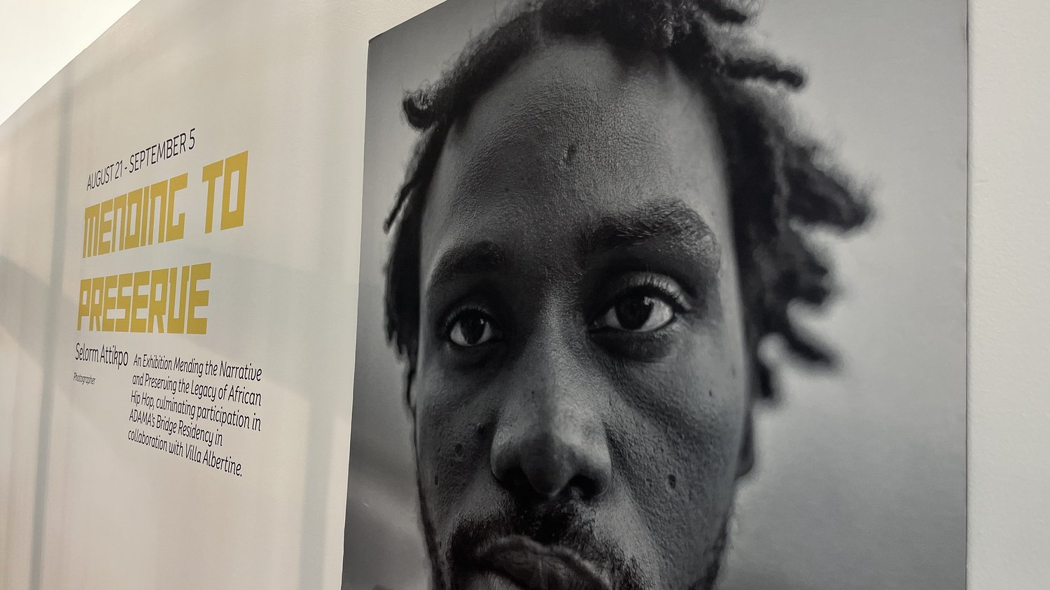 Artist Selorm Attikpo explores Ghanaian hip-hop history at Adama exhibit