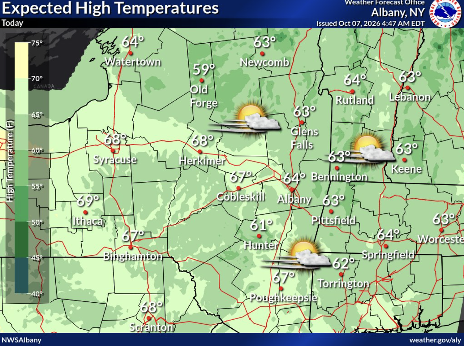 N.Y. Weather: Frost warnings end, warm-up begins this week across New York
