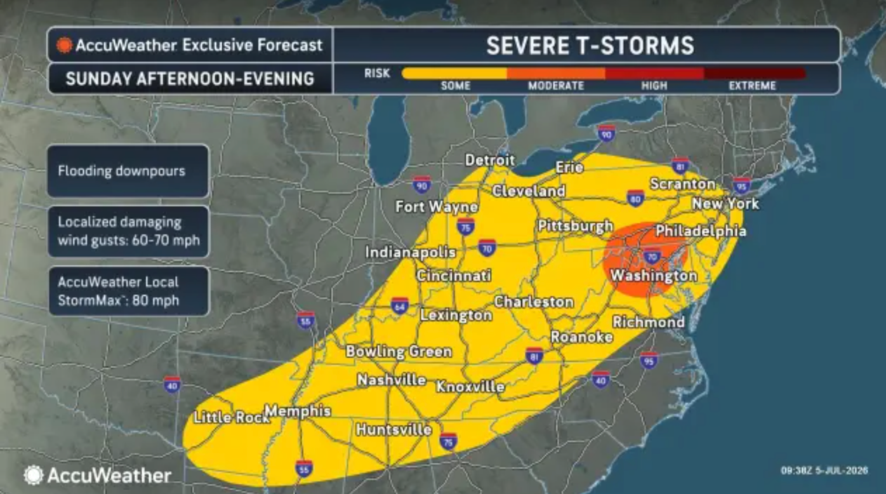 N.J. weather: Flood watch issued for entire state with multiple rounds of fierce thunderstorms in forecast