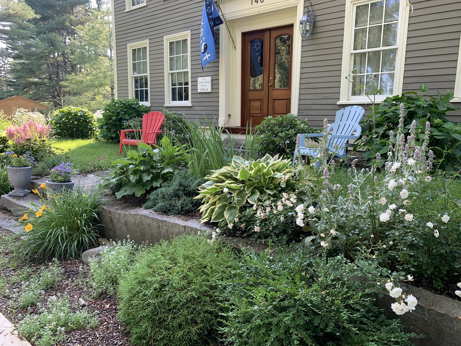 Gardens at historic farmhouse will be open to view