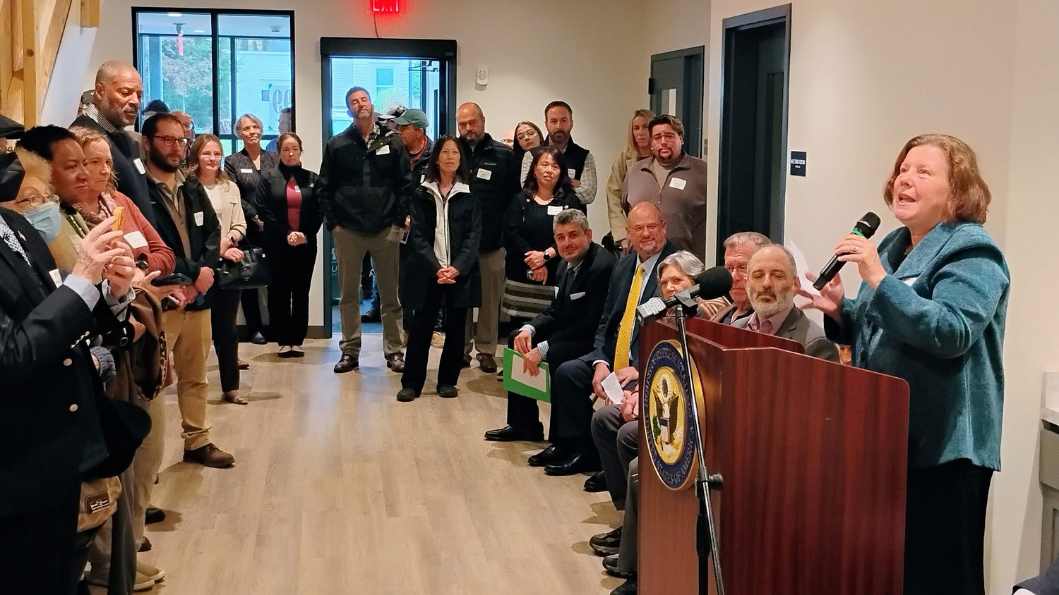 Ribbon cut at 53-unit Residences at the Park housing project in Athol