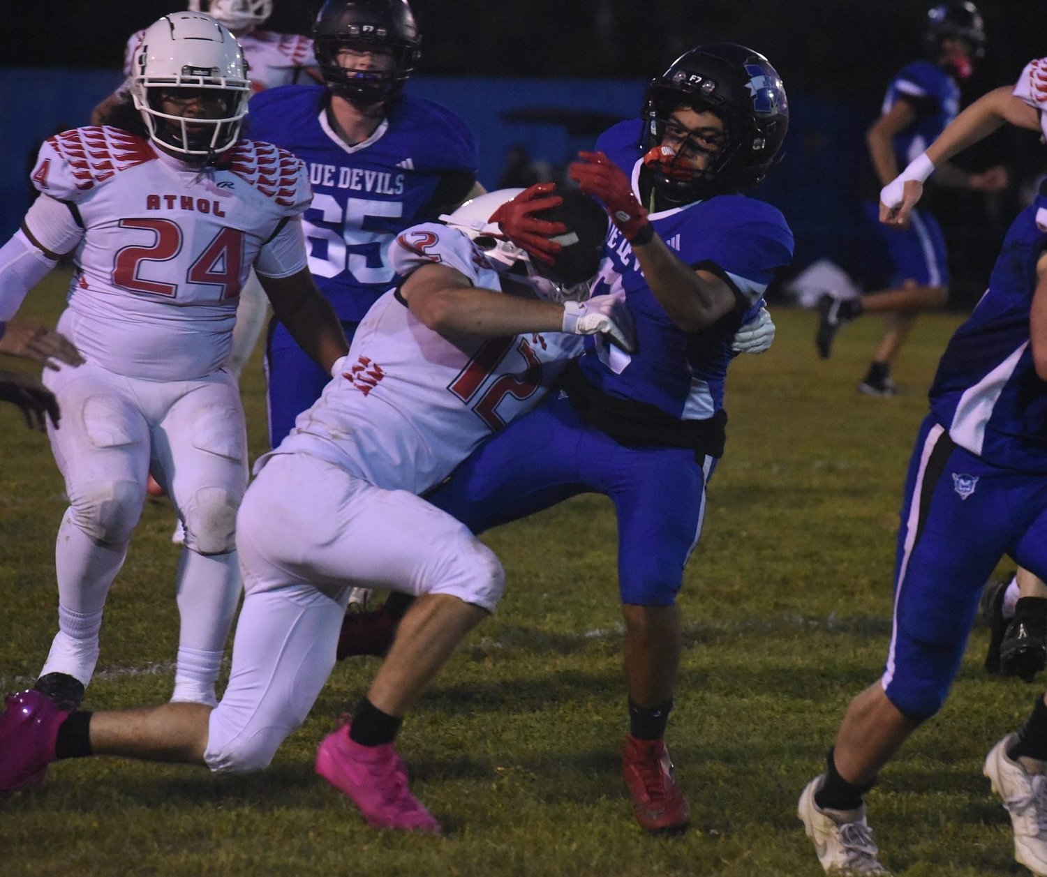H.S. football: Athol struggles through injury woes in loss to Murdock