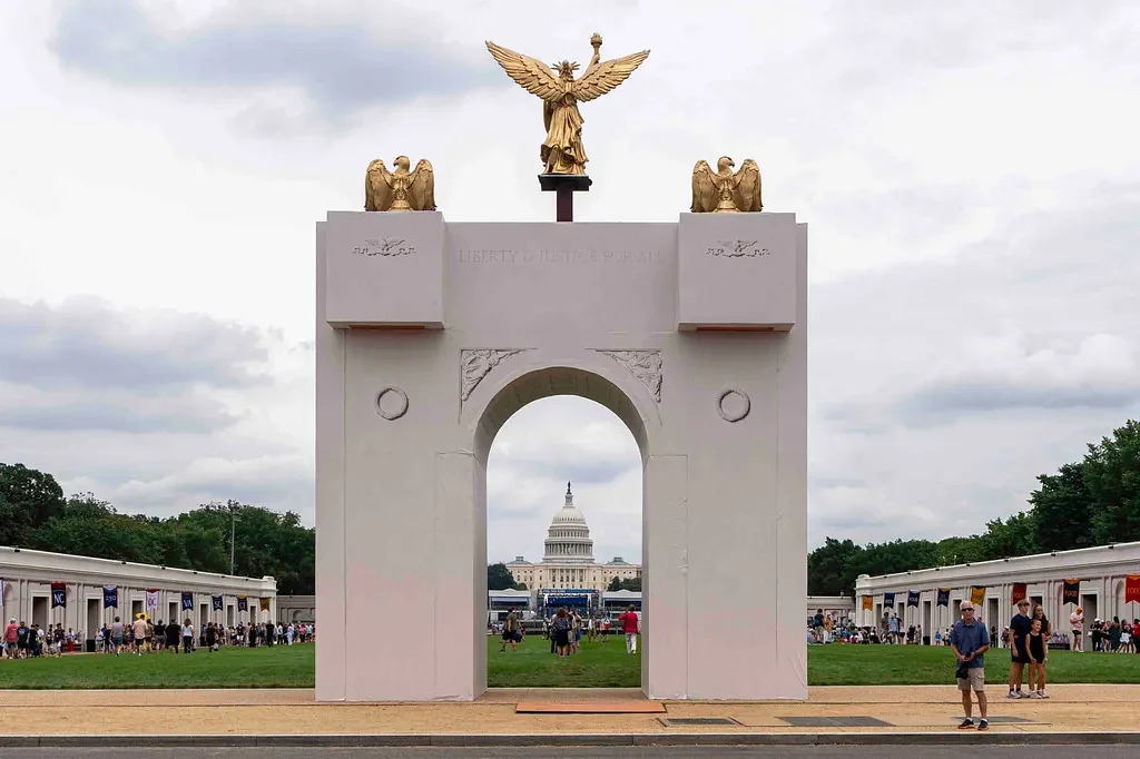 Virginia and DC sue over Trump's arch, adding to legal challenges as government wants work to begin