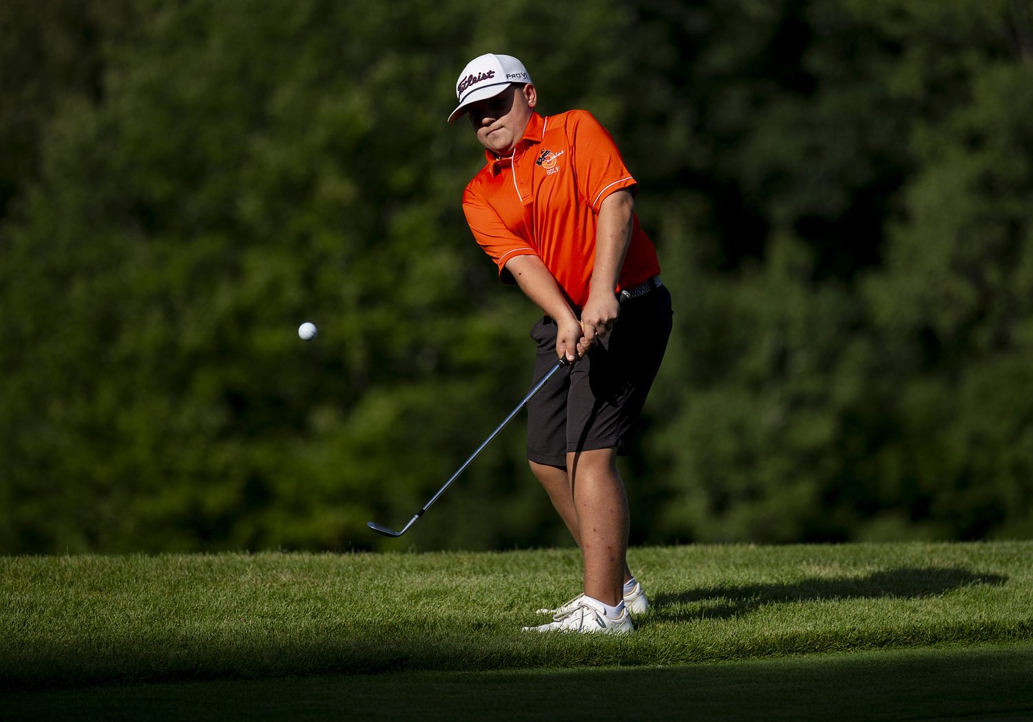 H.S. golf: Luke Heroux shoots one-under par 35, Orioles edge Pioneers