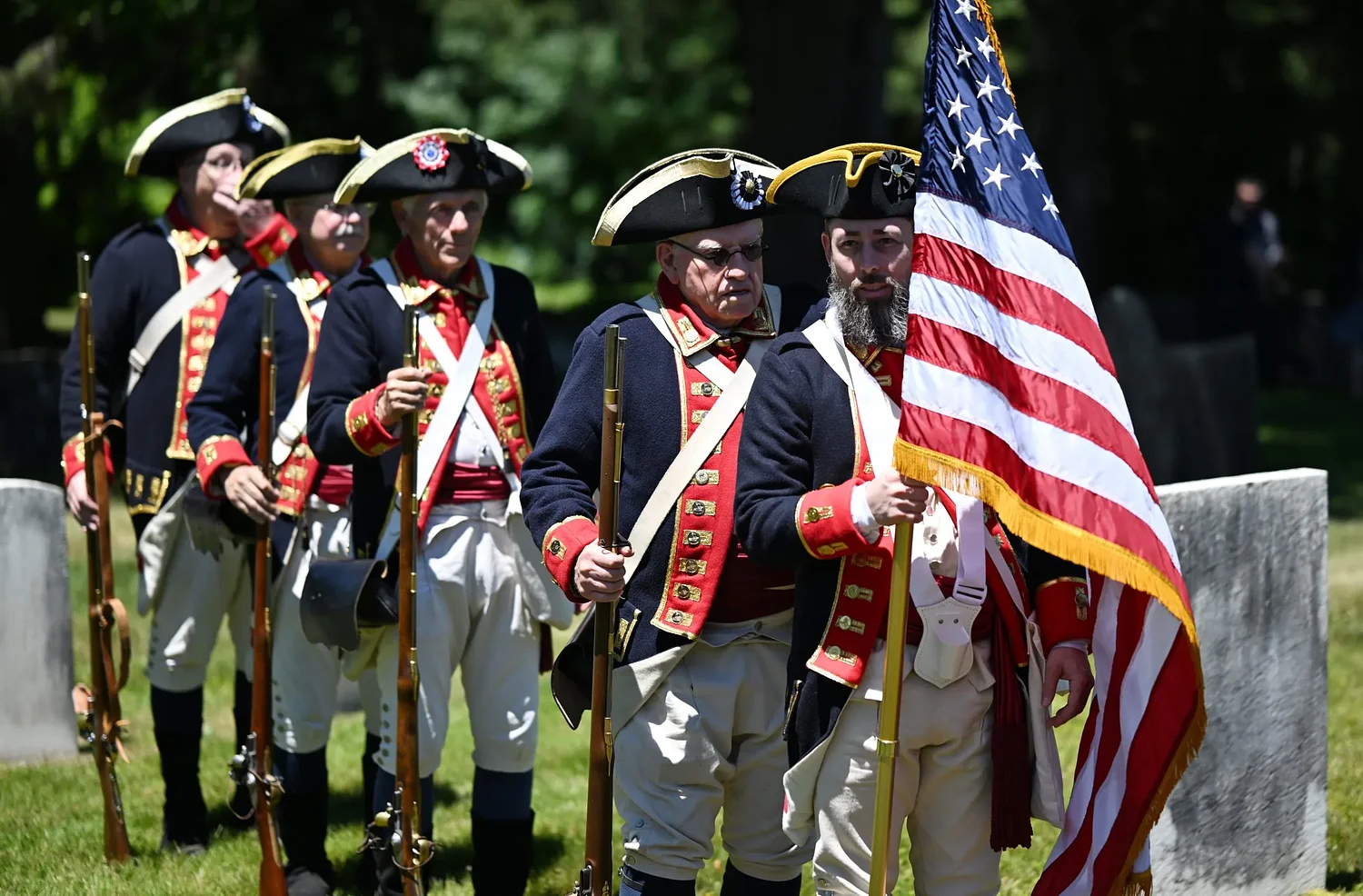 Hallowed ground: Daughters of the American Revolution honor fallen Revolutionary War soldier from Greenfield