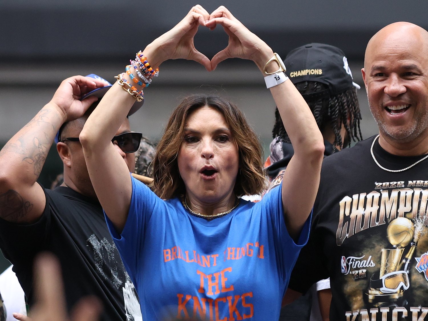 Knicks icon visited Mariska Hargitay at ‘Every Brilliant Thing’