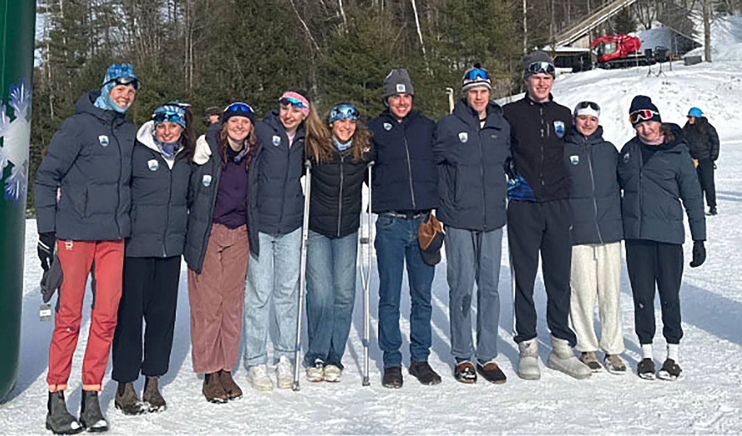 Record-breaking performance by Ford Sayre's junior Nordic team