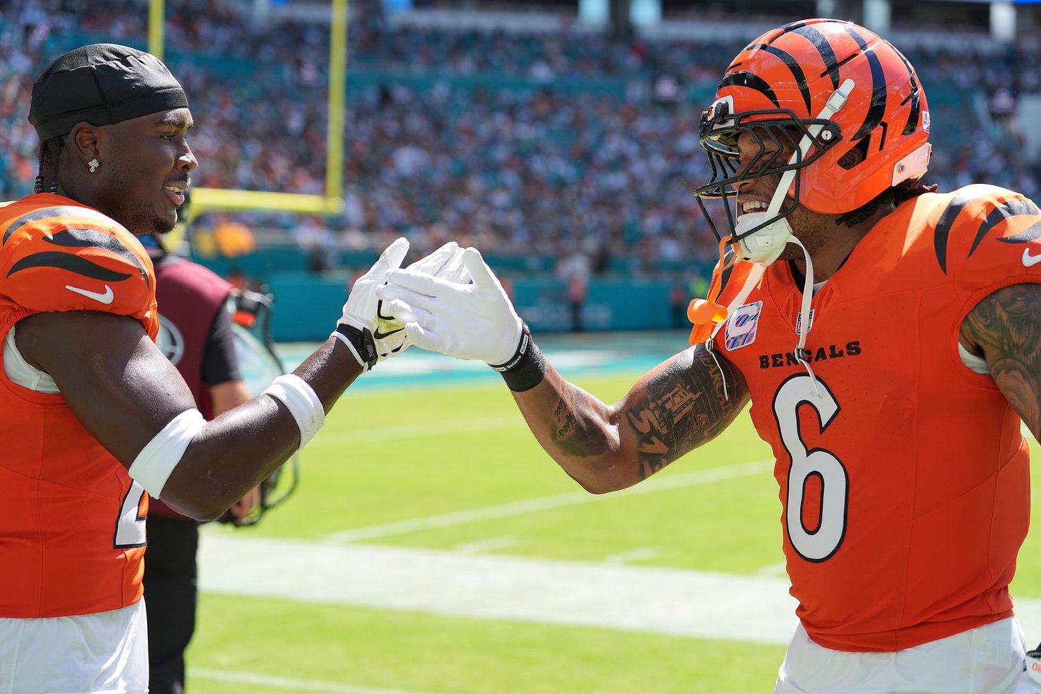 Bengals secondary settling in leading up to AFC North matchup against the Ravens