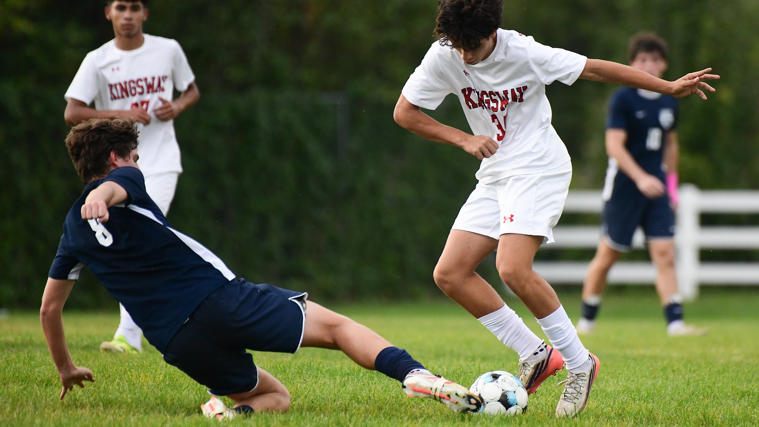 Kingsway boys soccer blanks Gloucester Tech, takes lead in TCC Royal Division  (Photos)