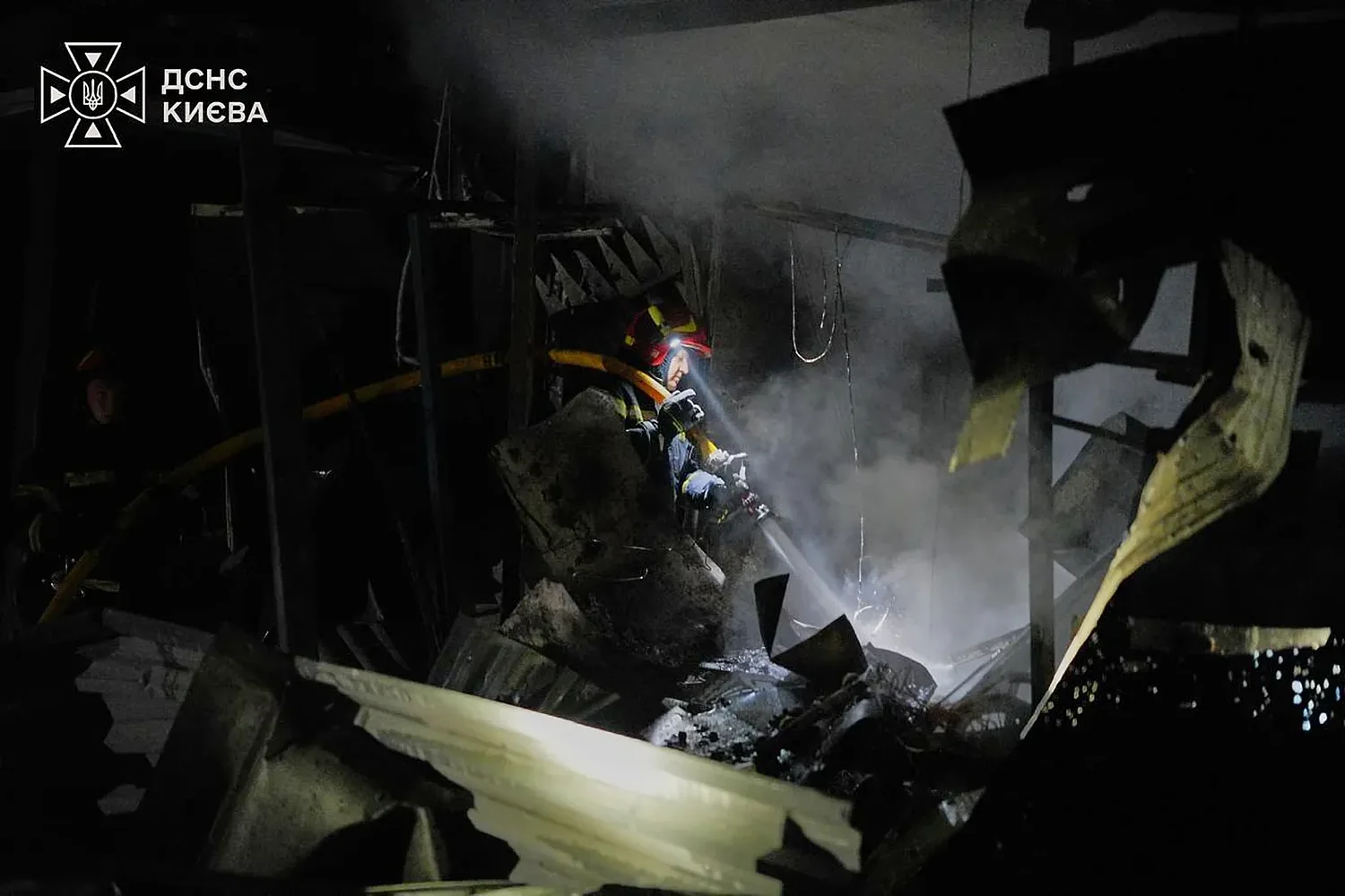 Russian barrage of drones and missiles on Ukraine's capital region kills at least 11