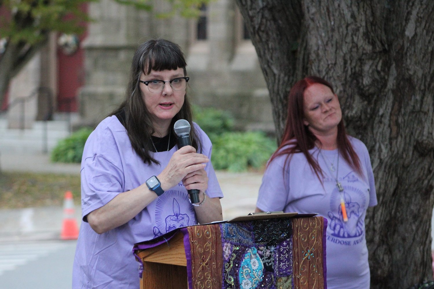 Remembering the 'lives behind the statistics': Opioid Overdose Awareness Day vigil held in Greenfield