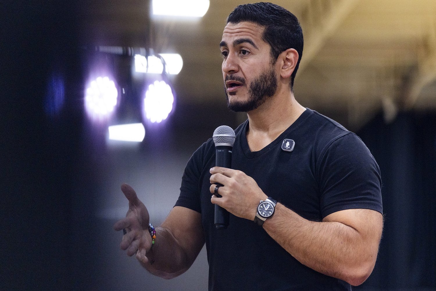 El-Sayed avoids acknowledging Iranian protester deaths, condemns Iran war instead